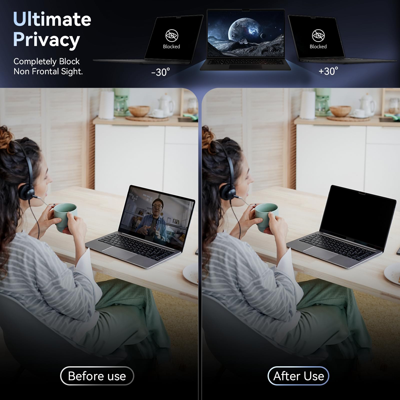 Filtro de privacidad compatible con Surface Laptop - Image 3