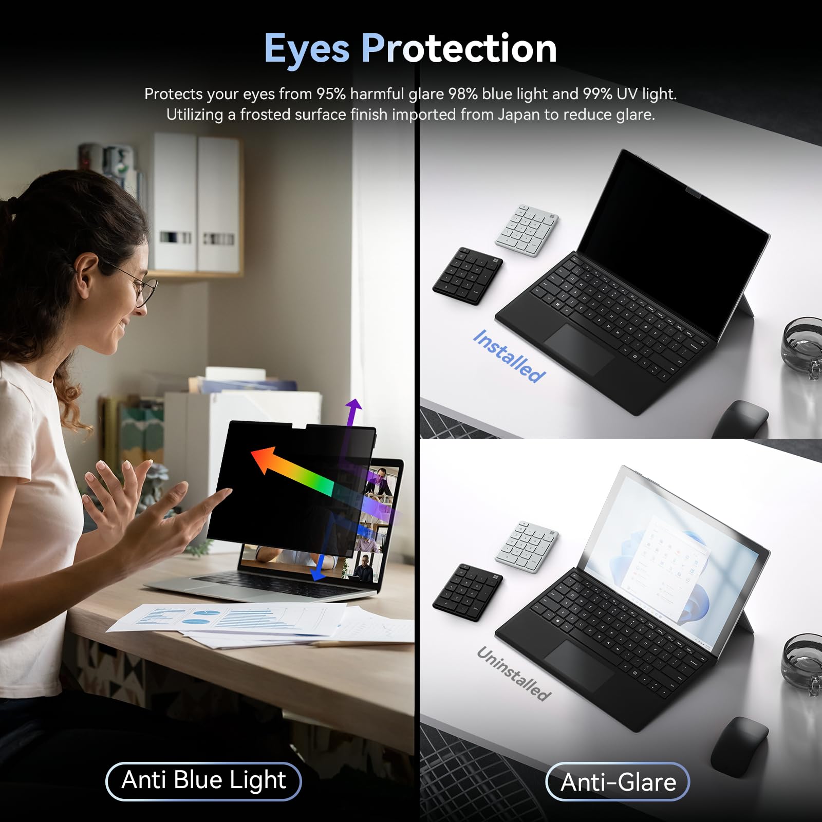 Filtro de privacidad compatible con Surface Laptop - Image 4