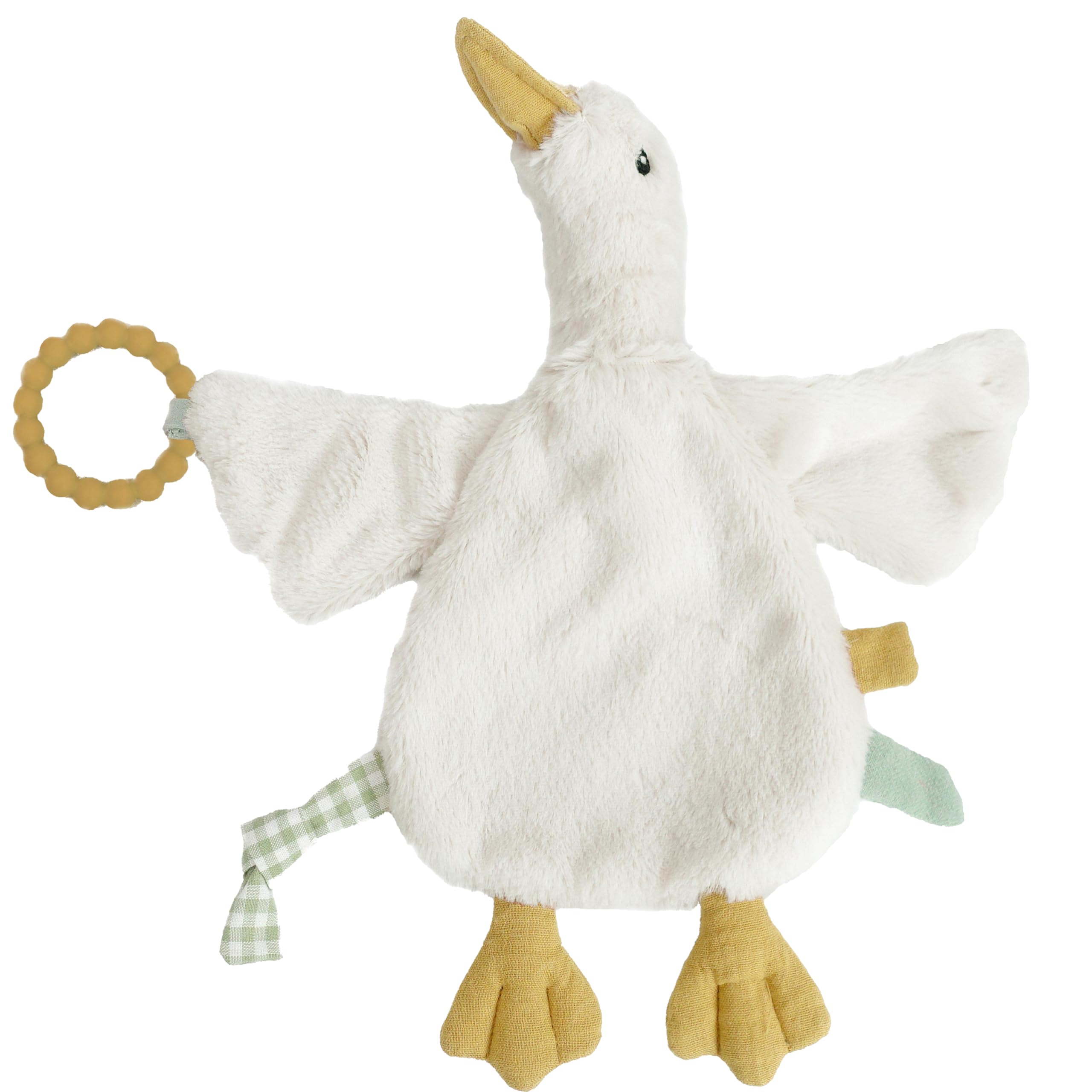 Mon Ami PRU Goose Teether Lovie - 12" | Manta de seguridad