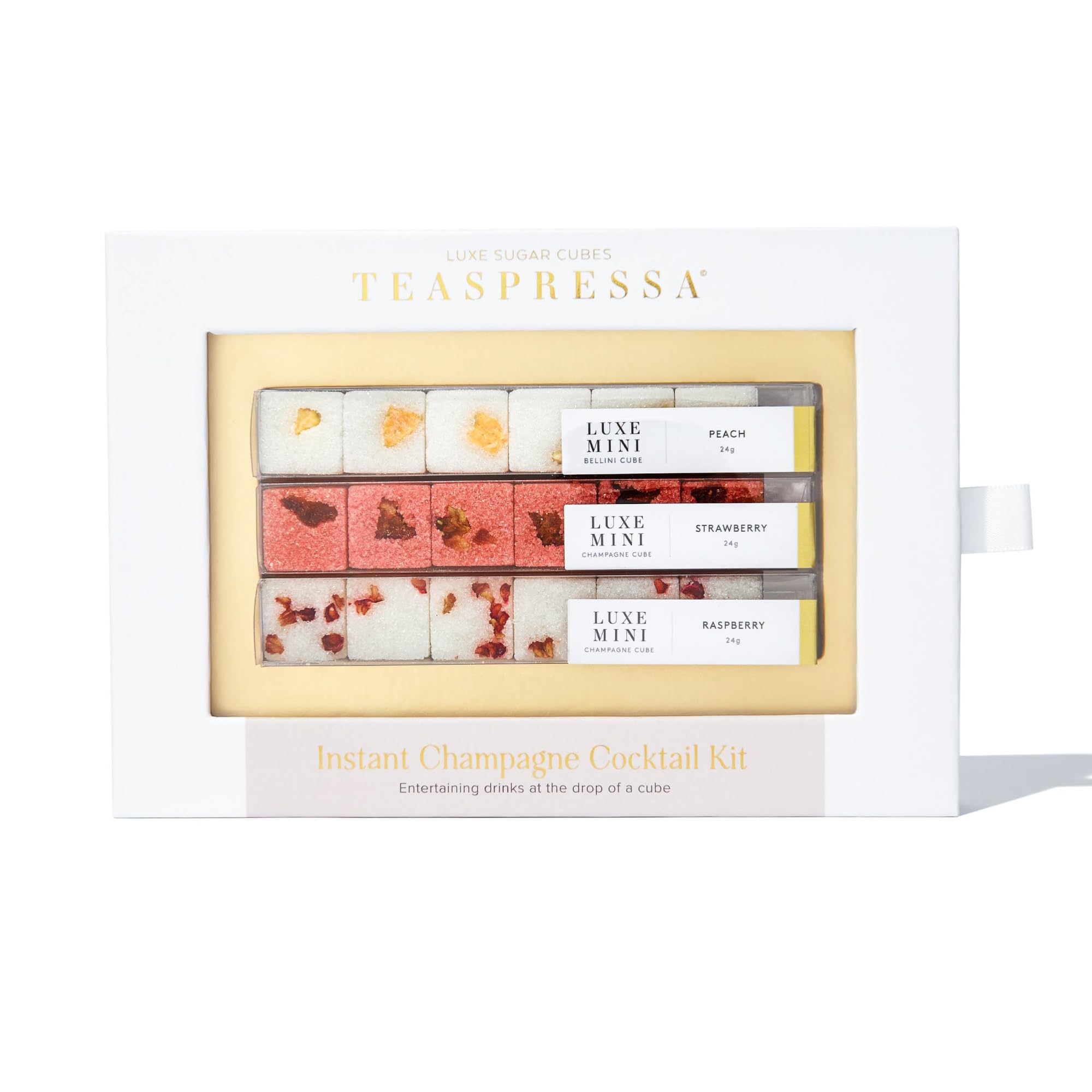 Kit de Cócteles Instantáneos TEASPRESSA LUXE Mixology Cubes