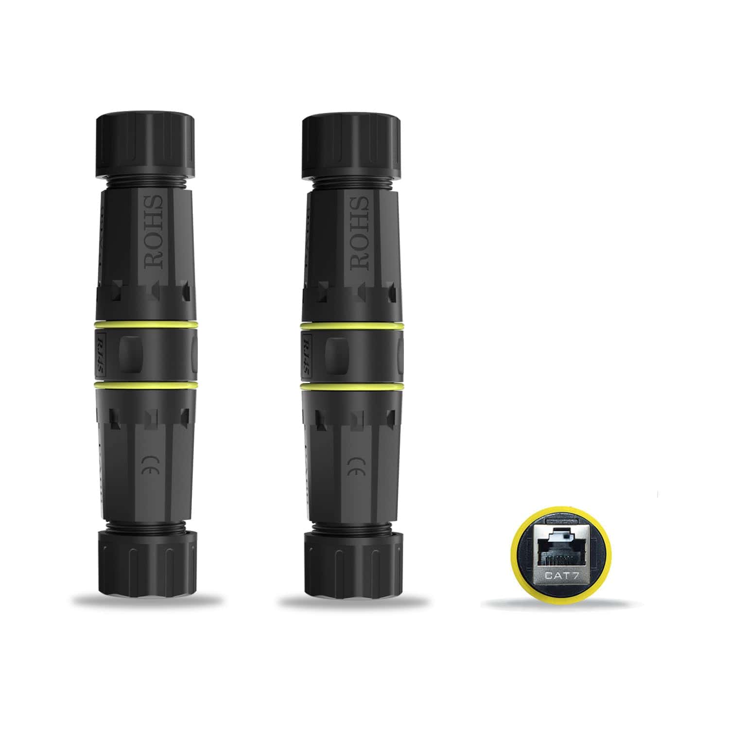 Acoplador RJ45 Cat7 IP68 Resistente al Agua ZUZONG,