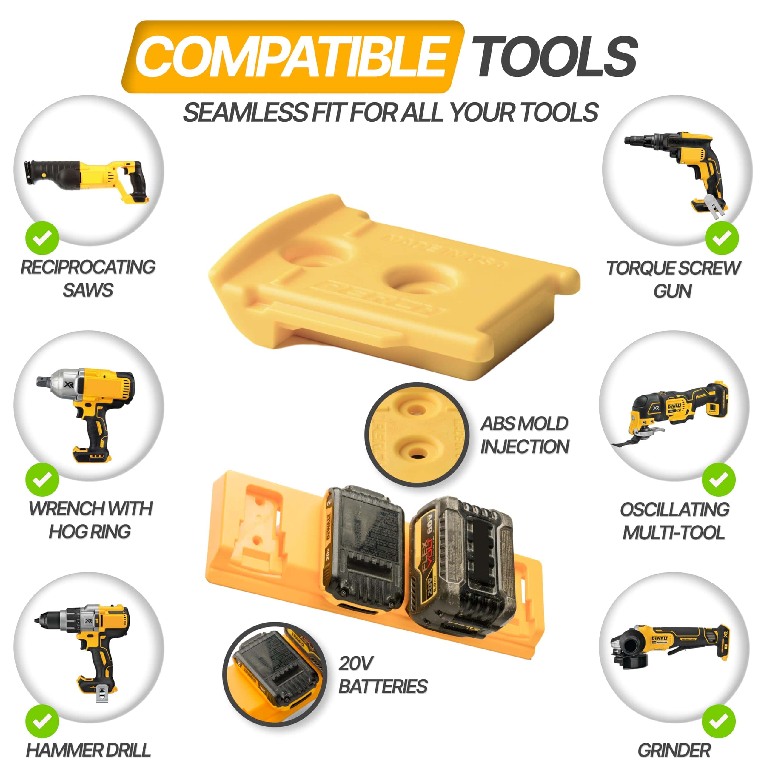 Portaherramientas y Portabaterías DeWalt para Herramientas - Image 7