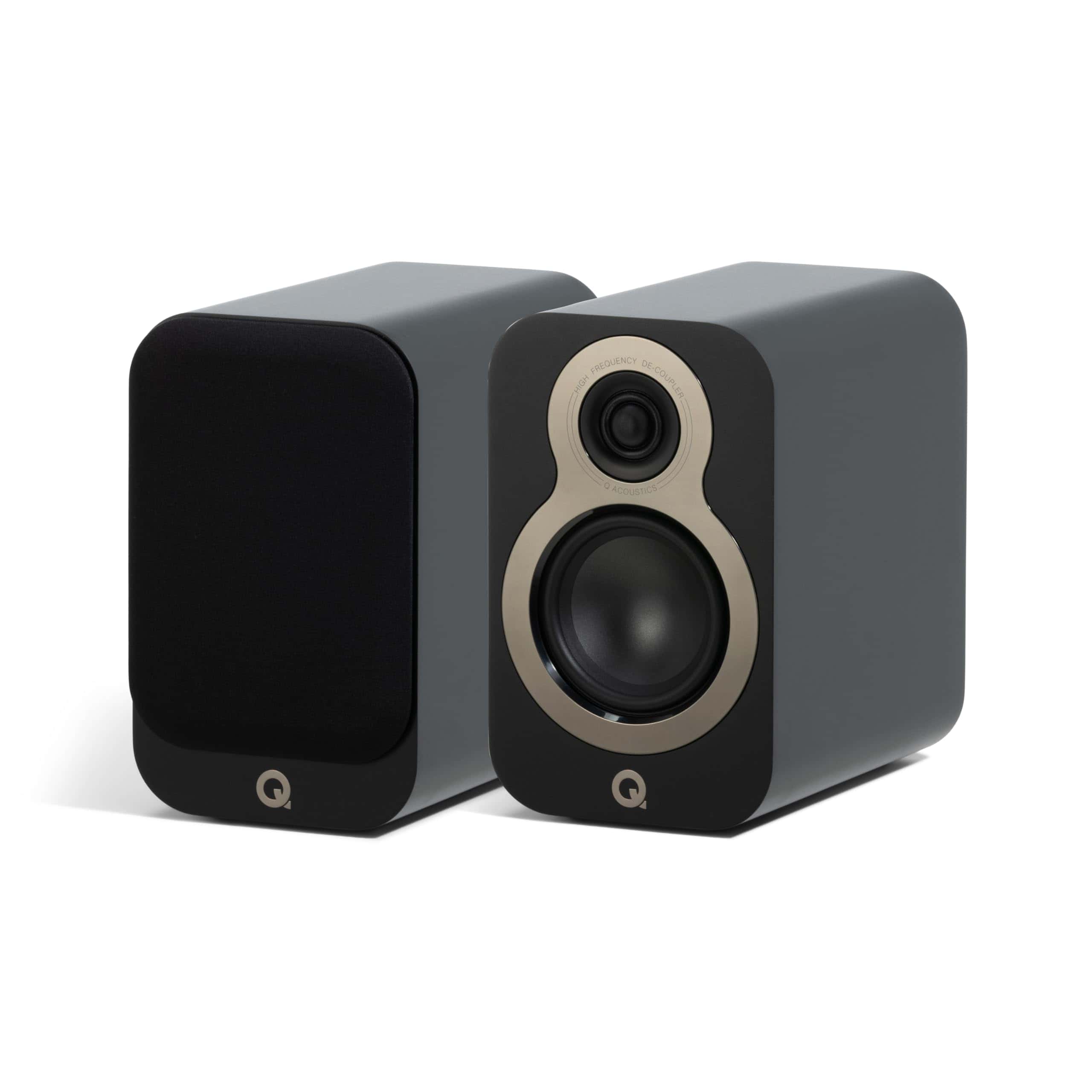 Par de Altavoces de Estante Compactos Q -Satin Black