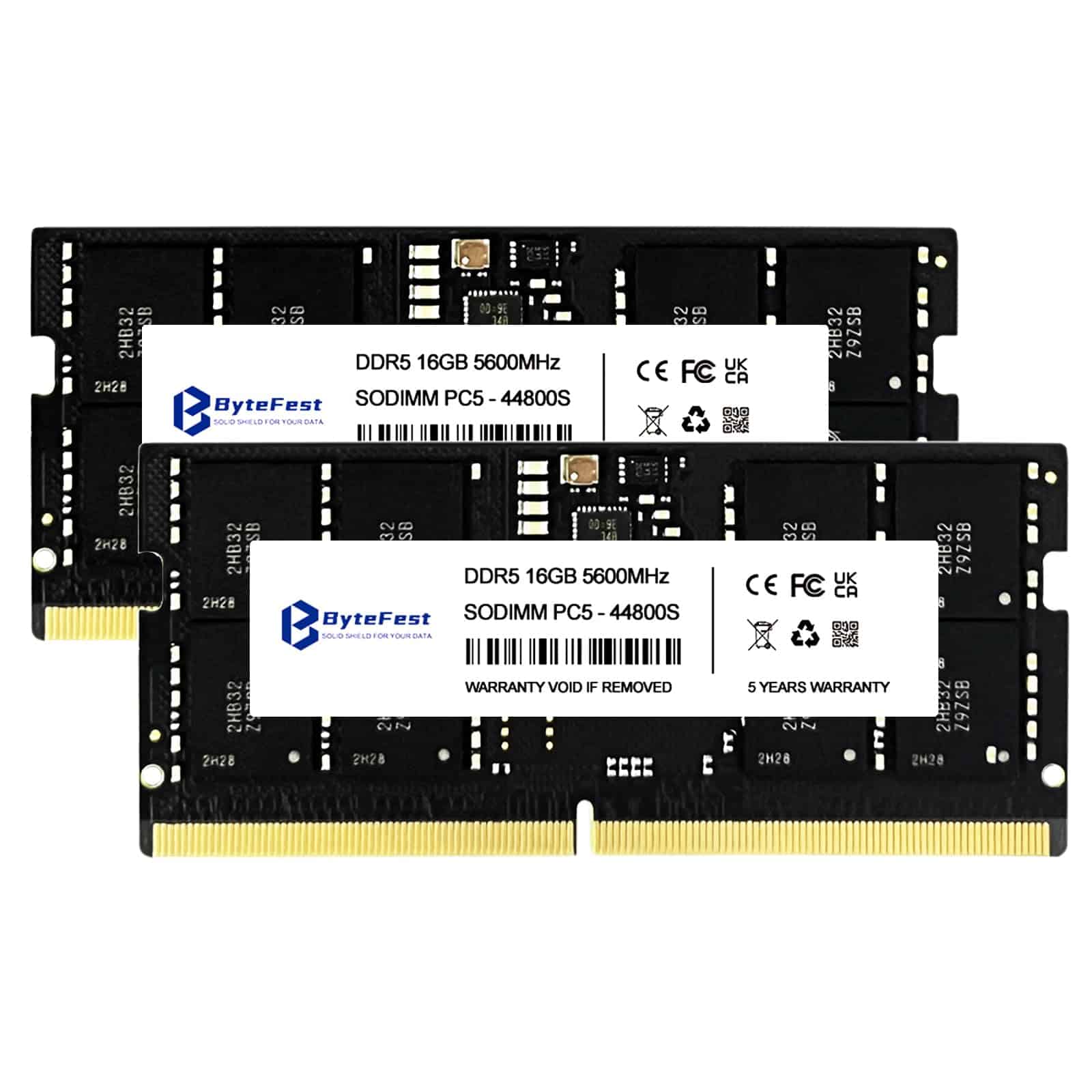Memoria RAM ByteFest DDR5 32GB (2x16GB) 5600MHz PC5-44800