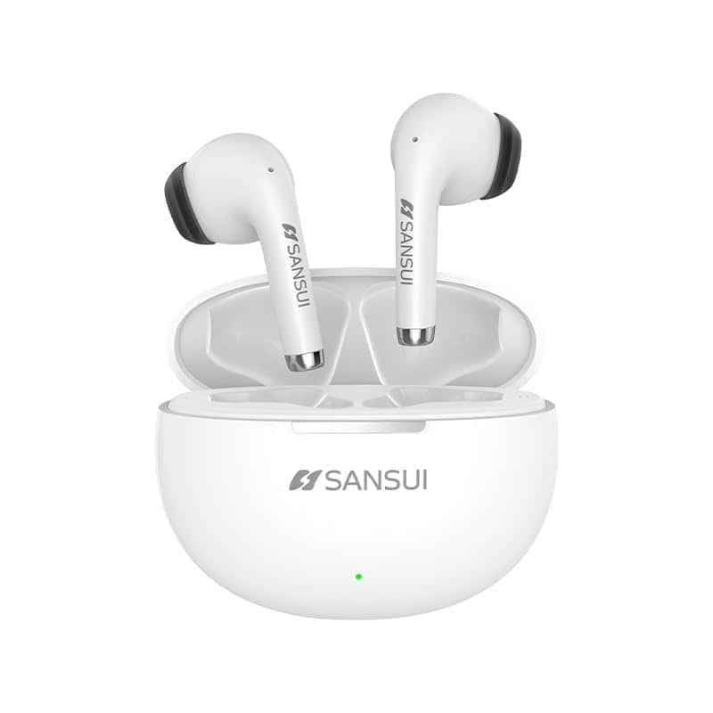 SANSUI W6 True TWS Semi-in-Ear Auriculares, Inalámbricos