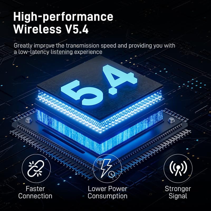 SANSUI W9 TWS Earbuds, Audífonos Inalámbricos 5.4, - Image 8