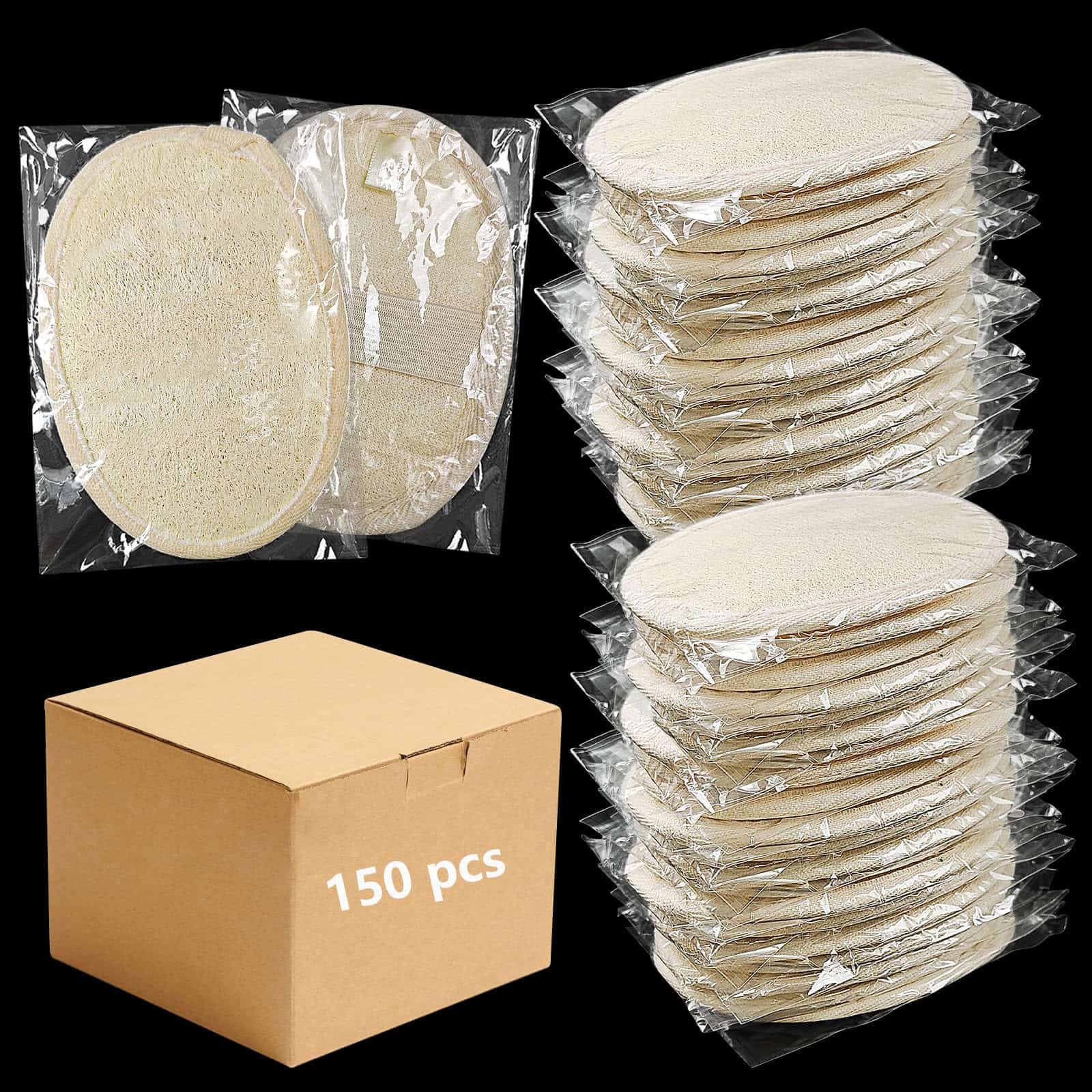 (150 Pcs) Kheoxusa Loofah Individually Wrapped, Esponjas de