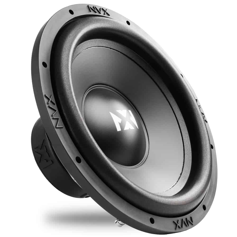 NVX ESW124 500W Peak (250W RMS) Subwoofer de Coche de 12"