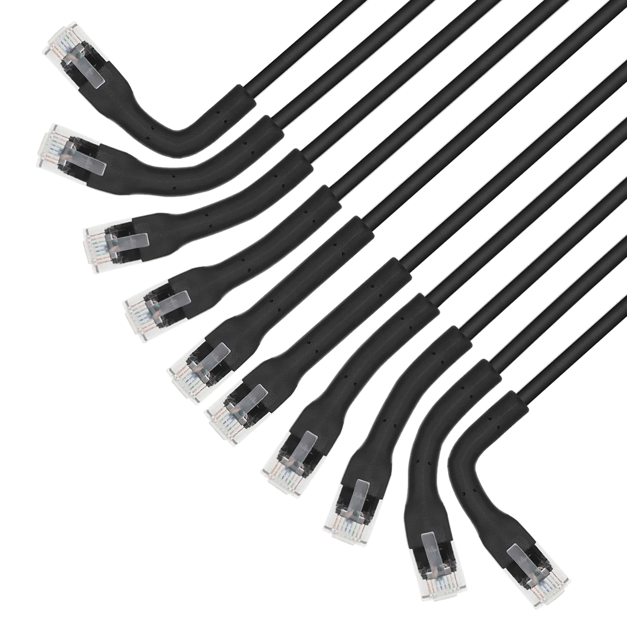 Cable de red Ethernet Intellinet FlexiBoot -Negro