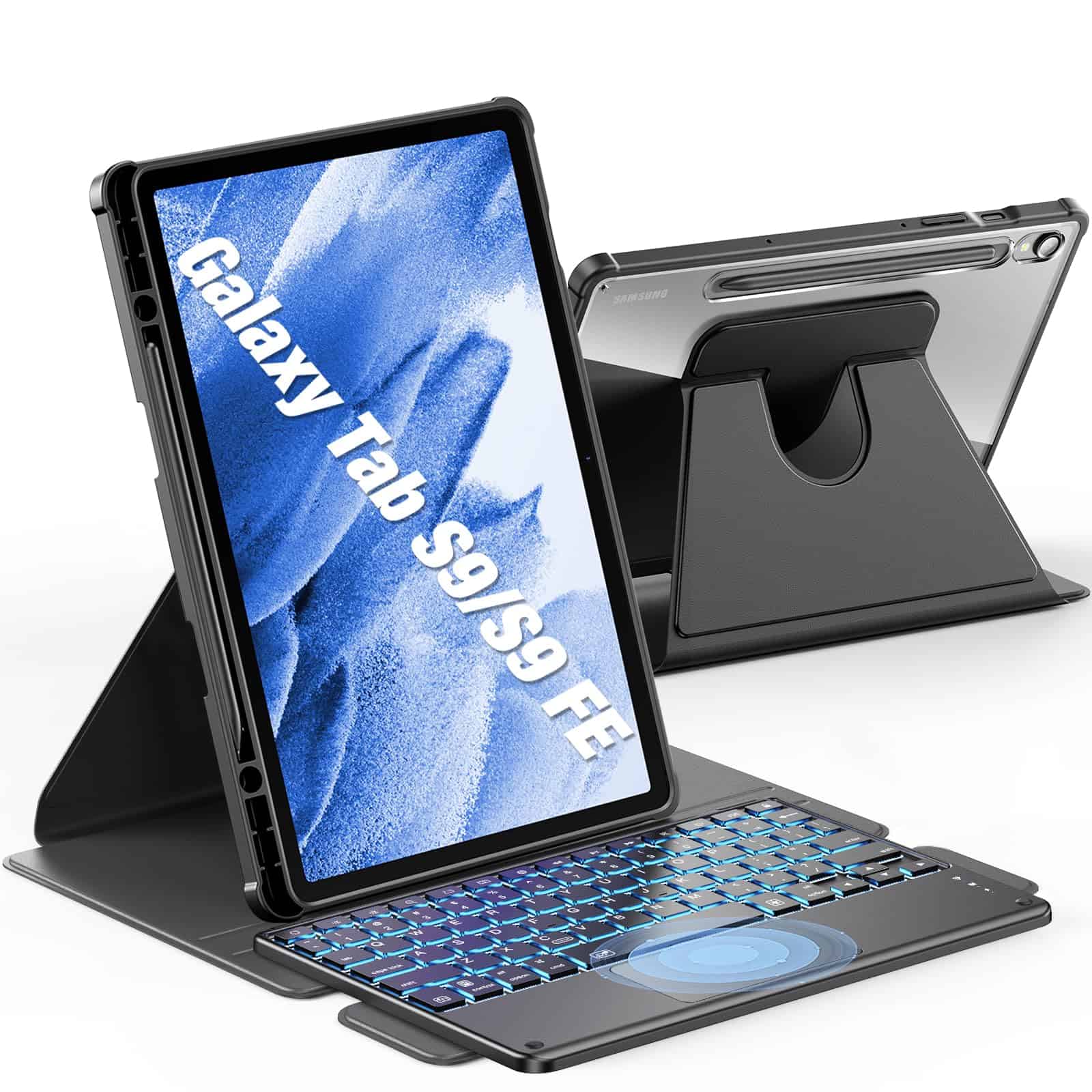 INFILAND Funda con Teclado para Samsung Galaxy Tab S10