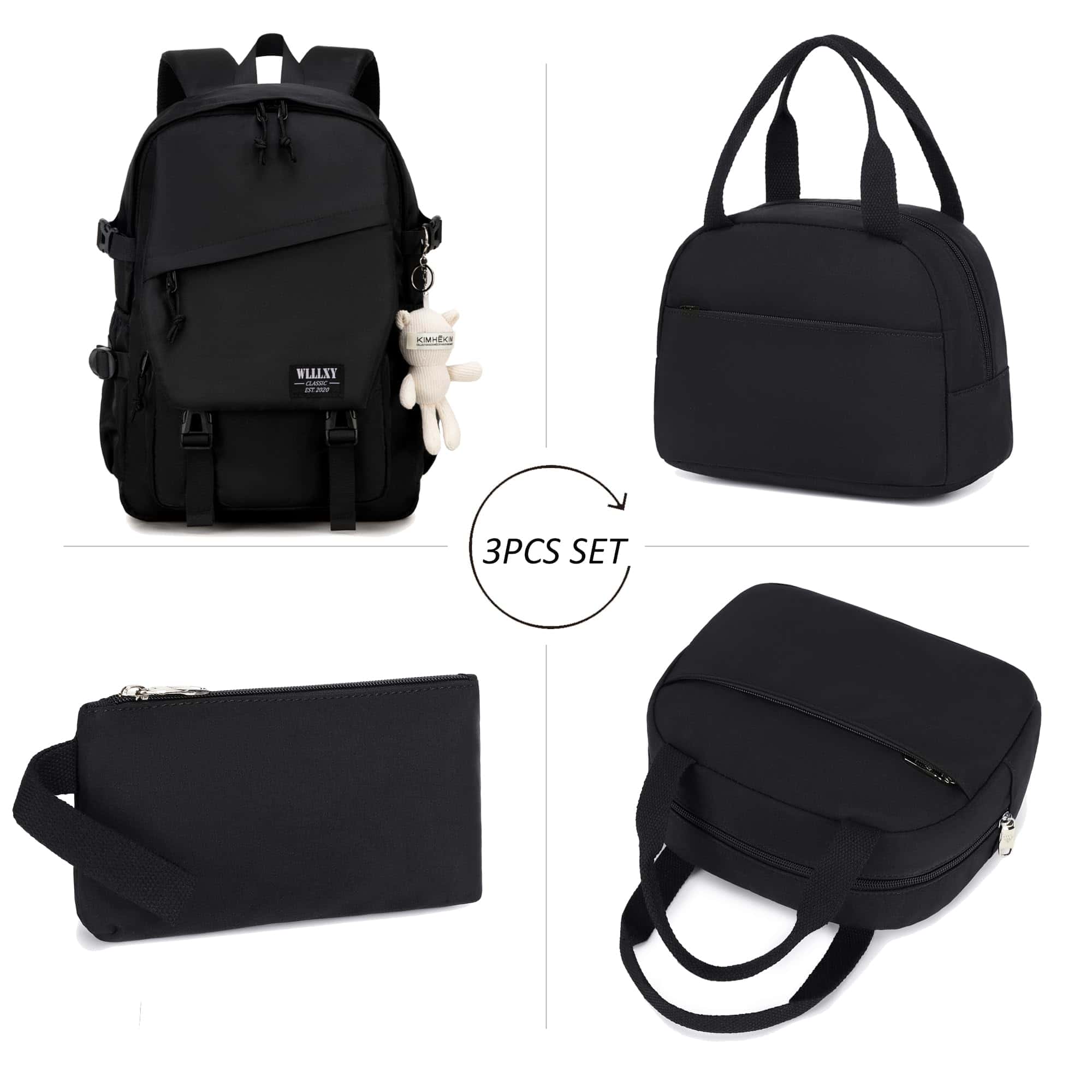 Mochila de la Universidad Caoroky knight para Hombres - Imagen 6