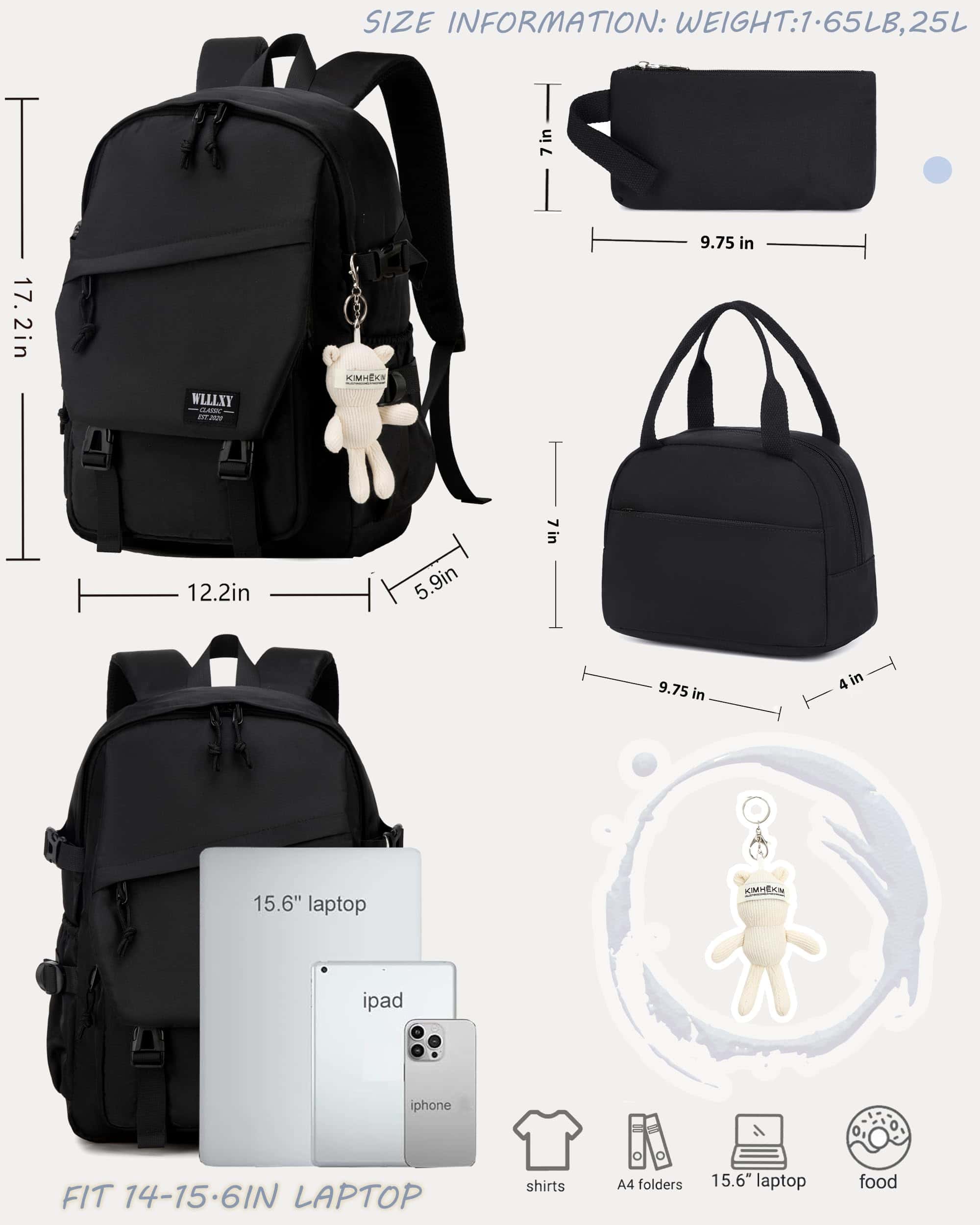 Mochila de la Universidad Caoroky knight para Hombres - Imagen 5
