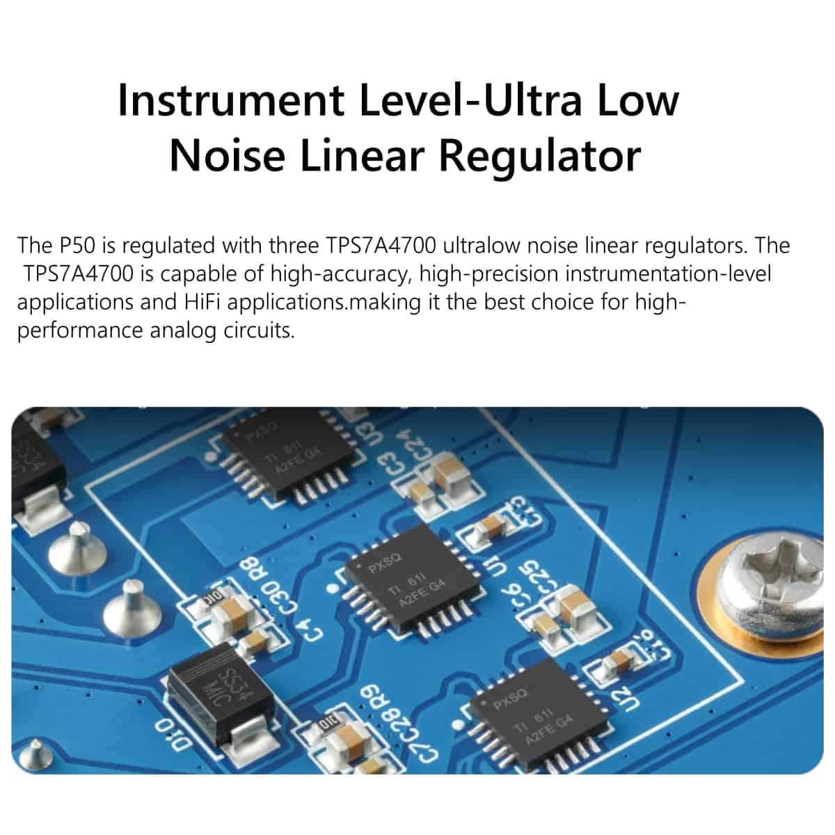 Fuente de Alimentación Lineal TOPPING P50 para Audio HiFi - - Image 9