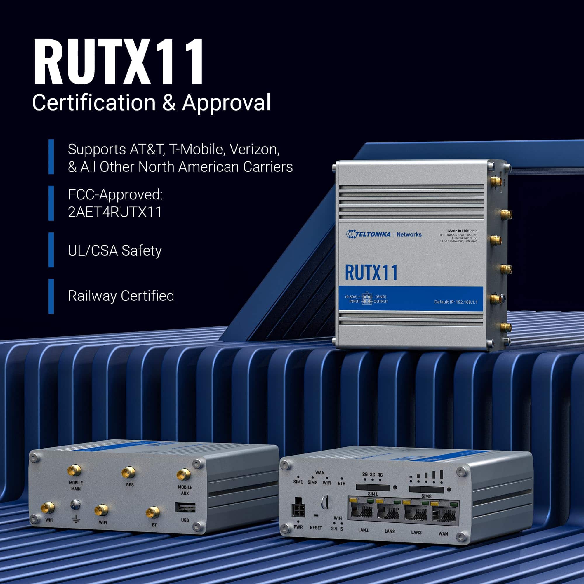Router WiFi Industrial Teltonika RUTX11 con Ranura para - Image 7