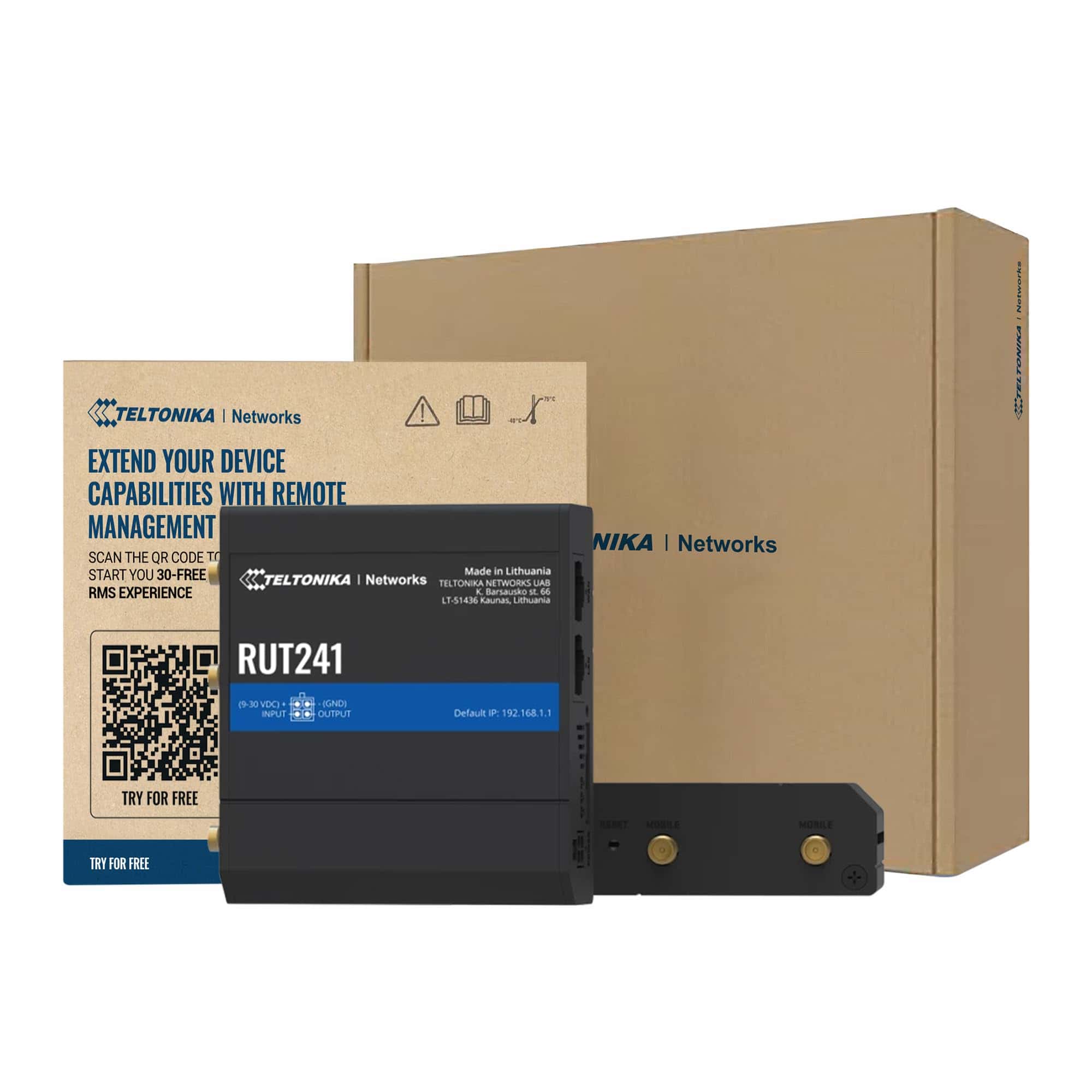 Router SIM Teltonika RUT241 Industrial Cellular WiFi - 4G