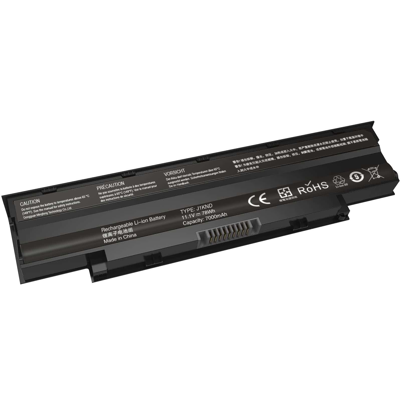 Batería de Repuesto para Computadora Portátil RUEMIU J1KND