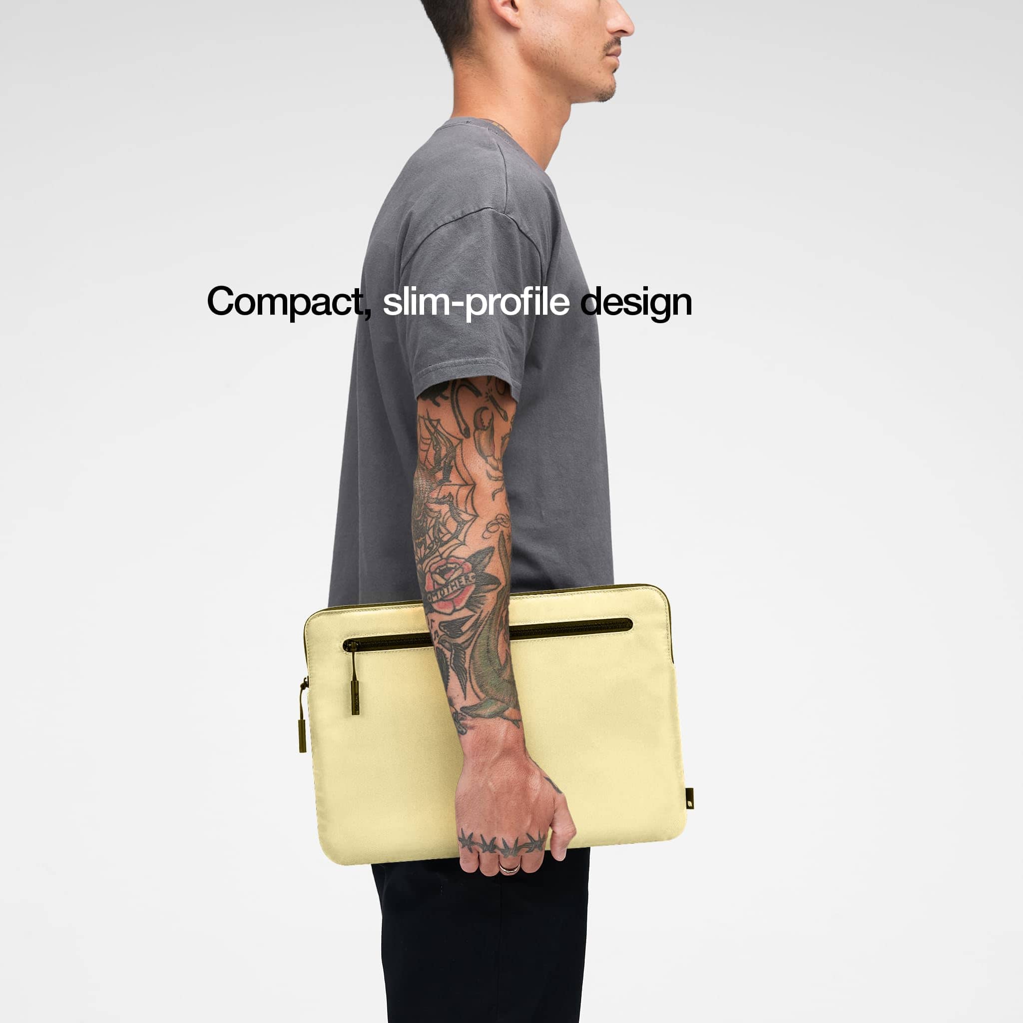 Funda Compacta para Laptop Incase con Flight -Lima Crema - Image 5