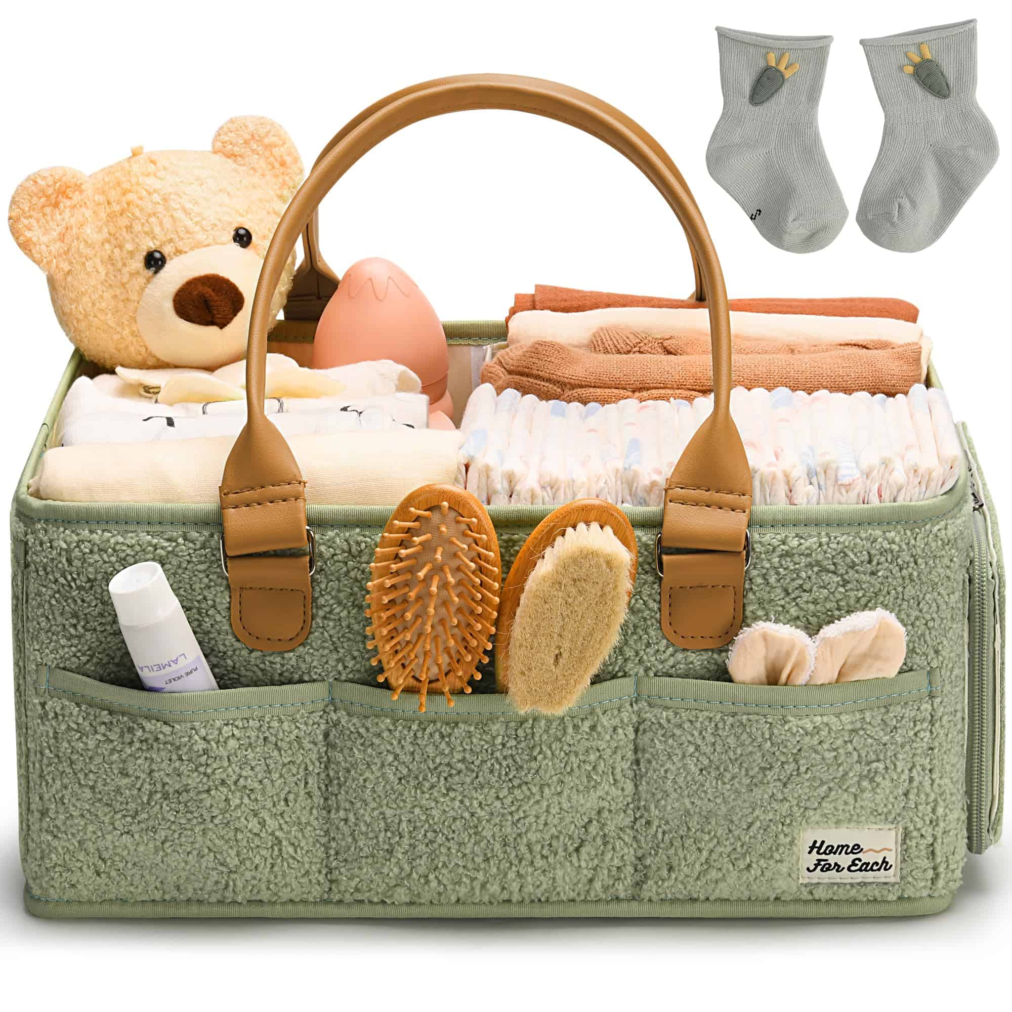 Organizador de Pañales para Bebés con Asa, Bolso de