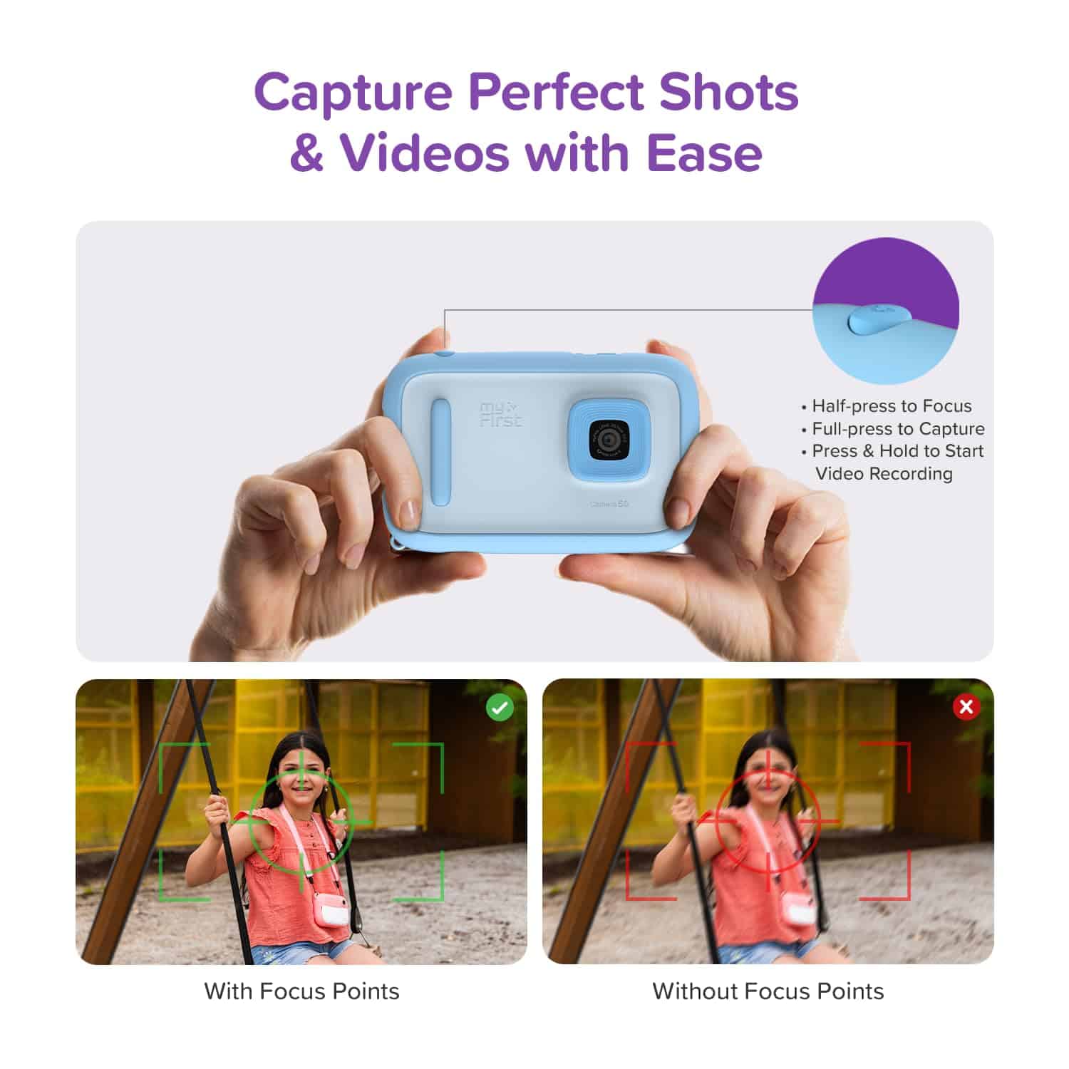 Cámara AI Editor para Niños myFirst Camera 50 Cámara - Image 6