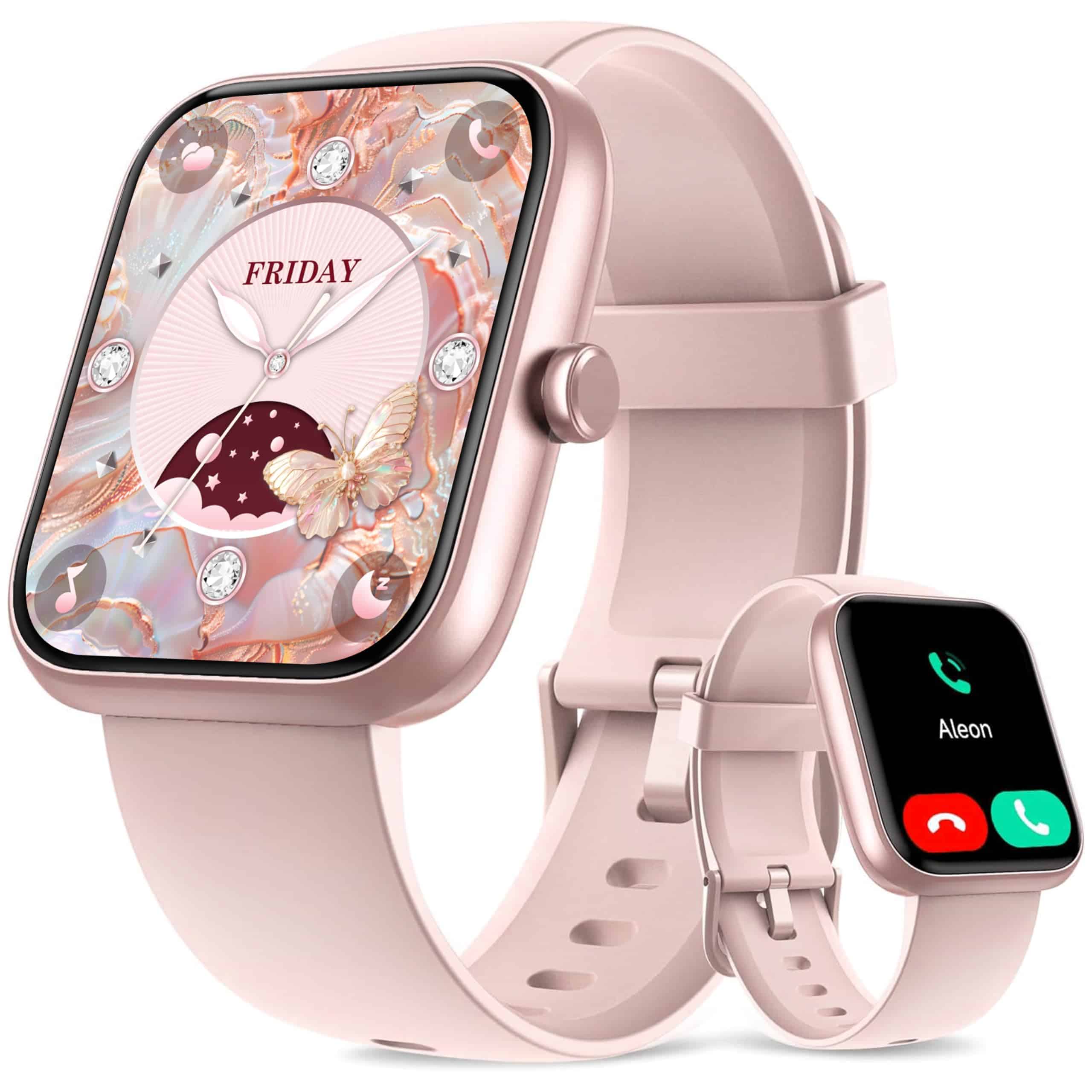 Smartwatch de 44mm Contestador de Llamadas, Alexa 1.83''