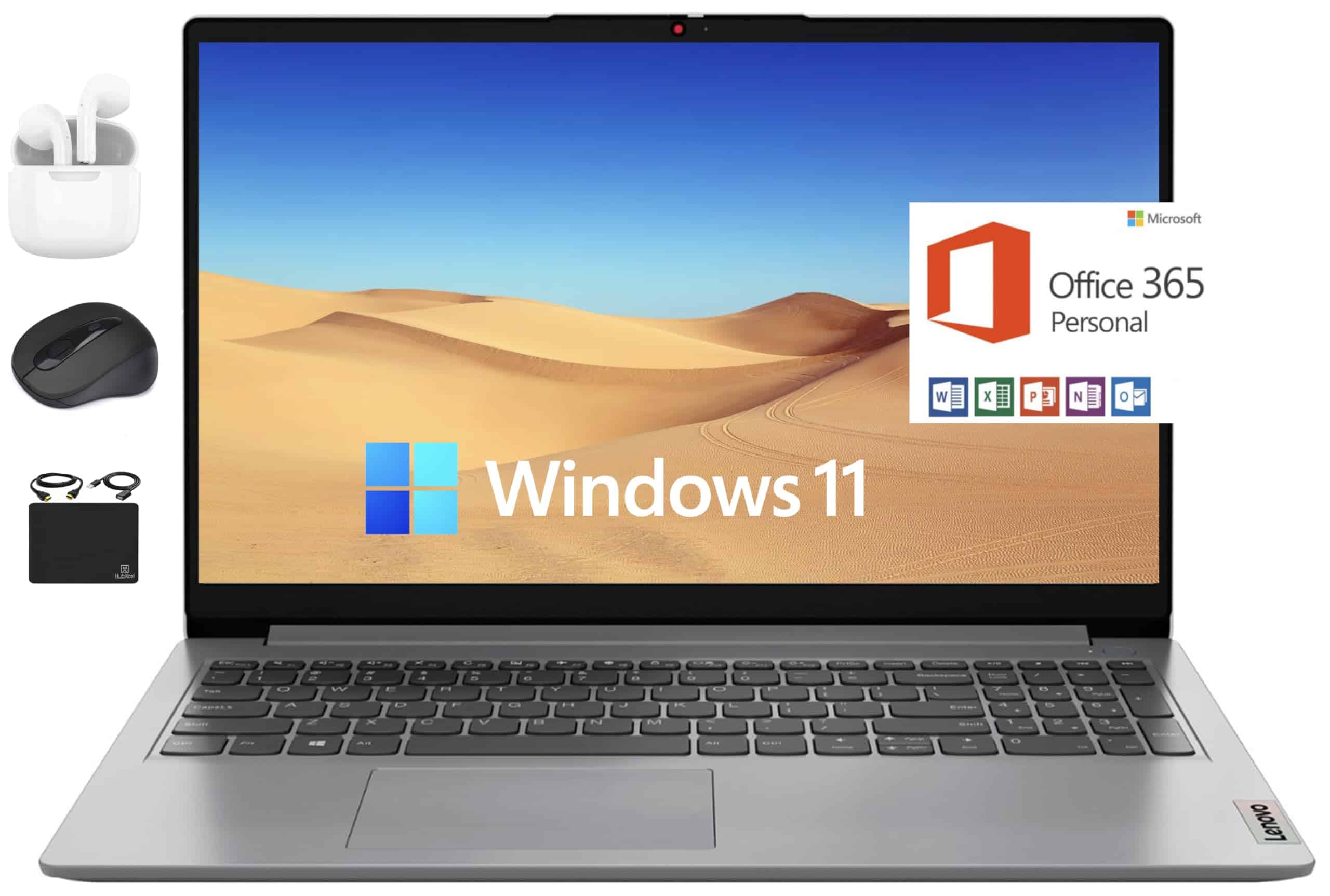 Laptop Lenovo IdeaPad 15.6″ Intel DualCore 8GB 128GB SSD W11