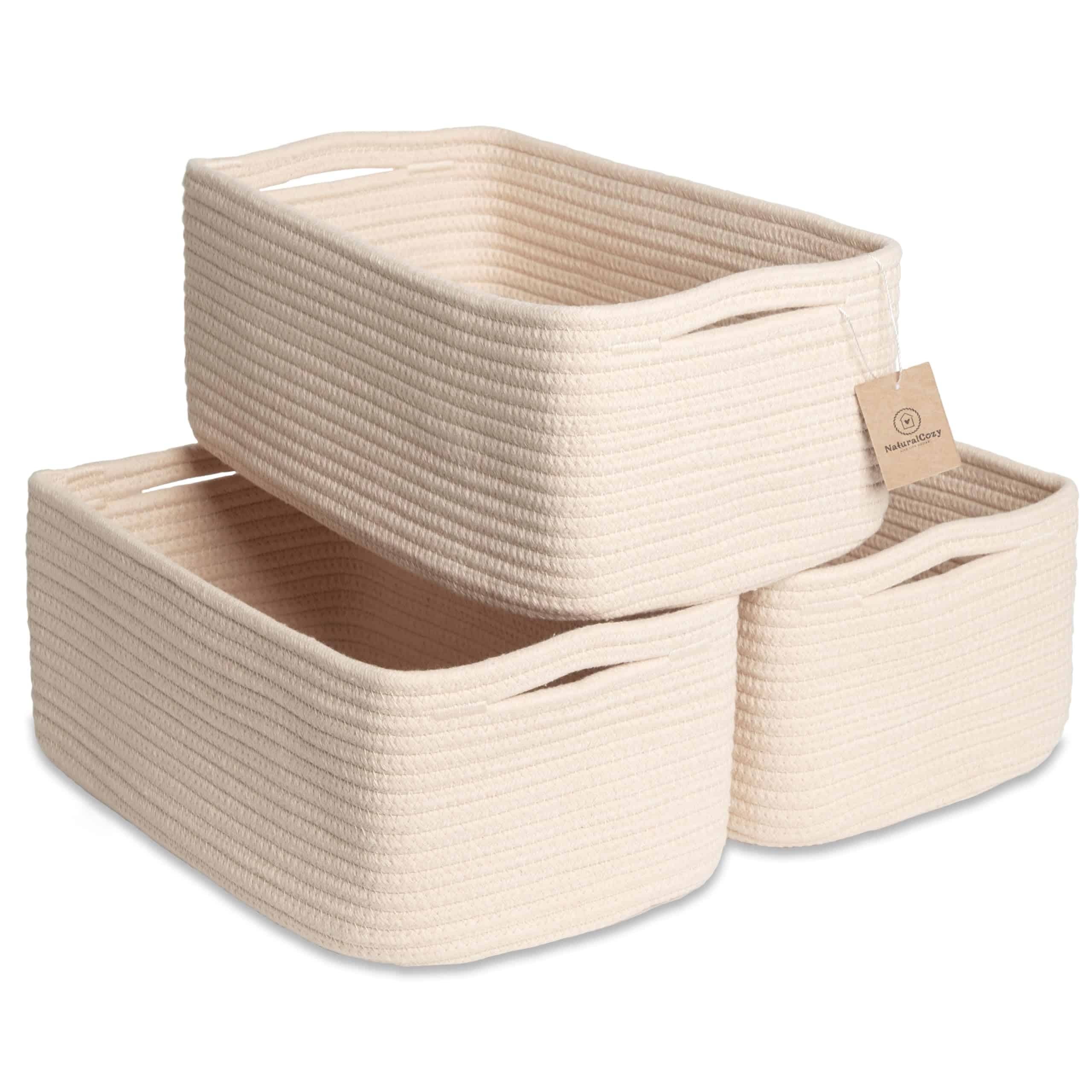 Cestas de Almacenamiento NaturalCozy 13.5�x8.5�x5.5� 3