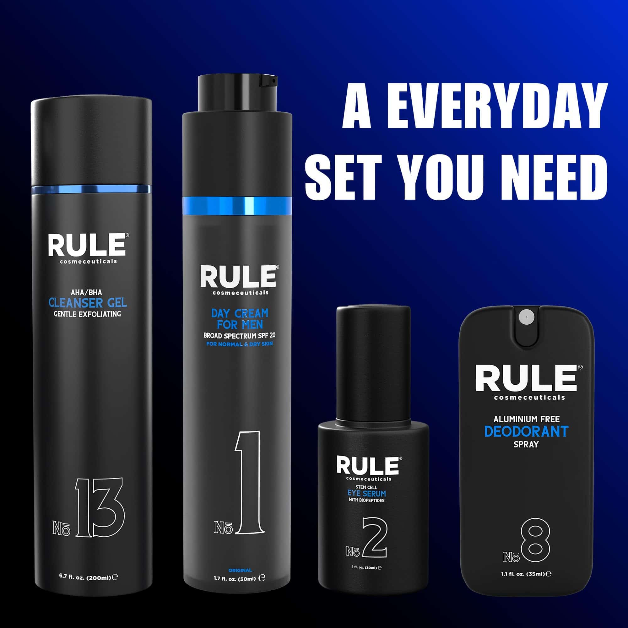RULE COSMECEUTICALS - Set de Regalo Deluxe para Hombres, - Imagen 4