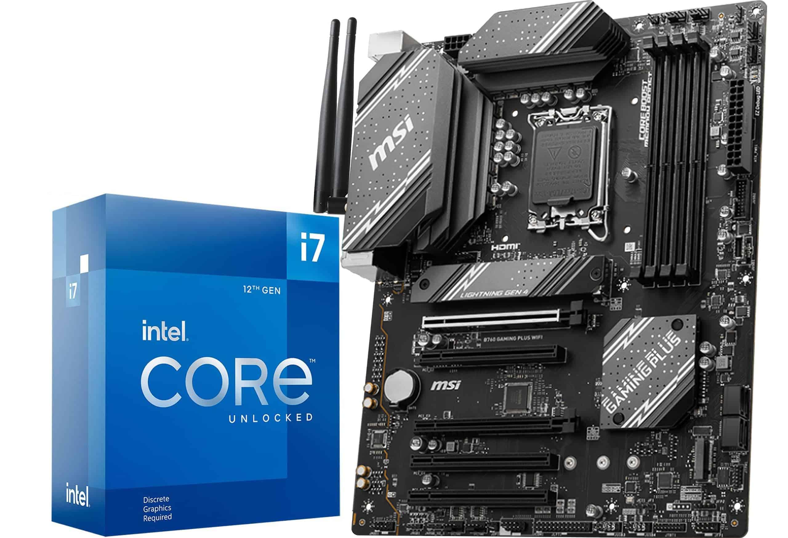 Procesador de escritorio Intel i7-12700KF de 12 núcleos de