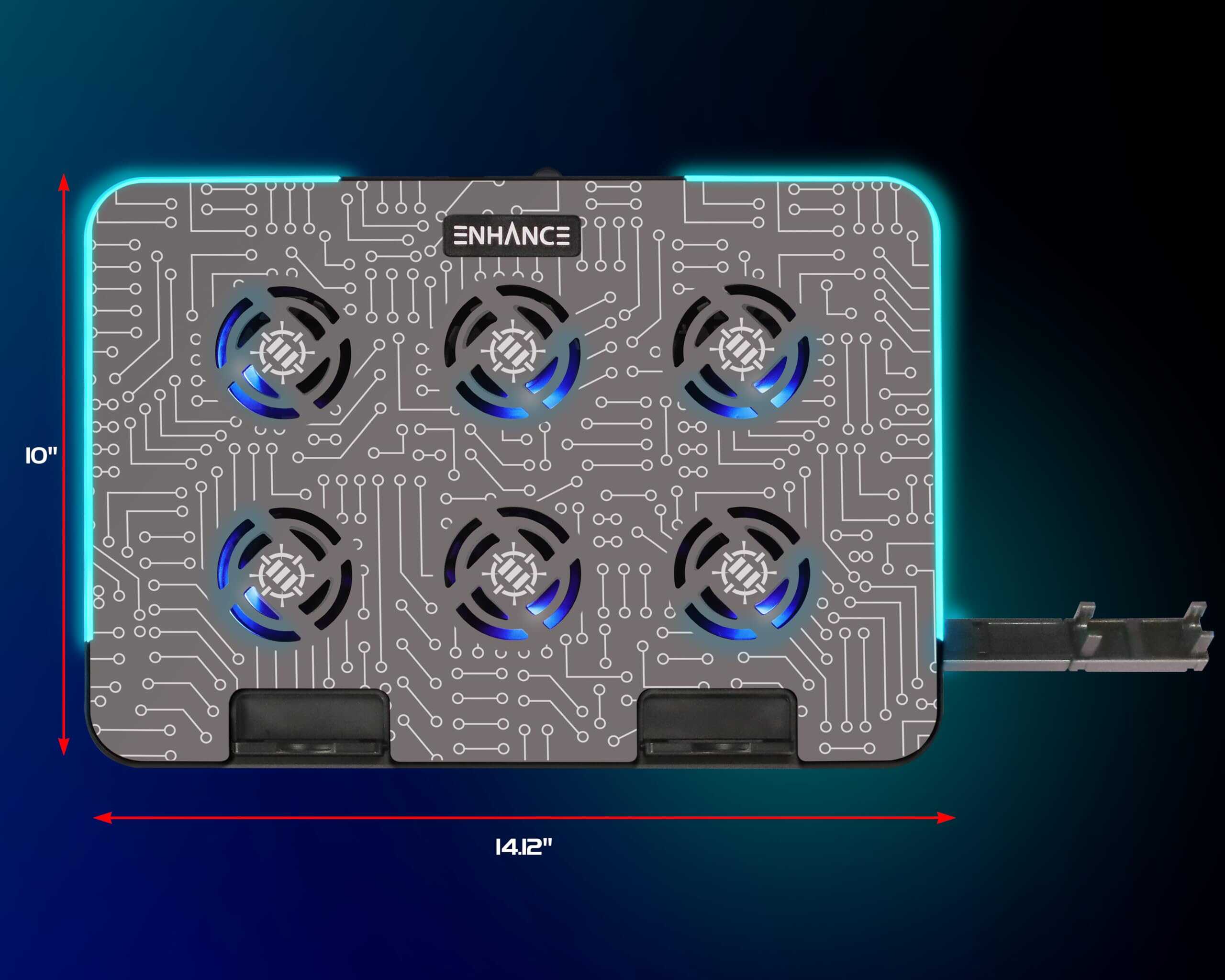 Base de refrigeración para portátil ENHANCE Gaming Voltaic - Image 3