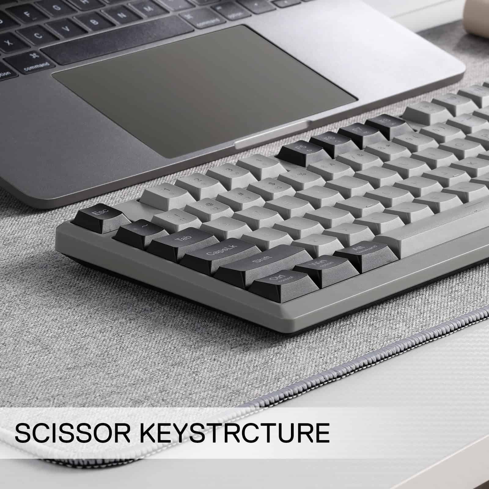 Teclado de Computadora Inalámbrico -Gris Acero - Imagen 5
