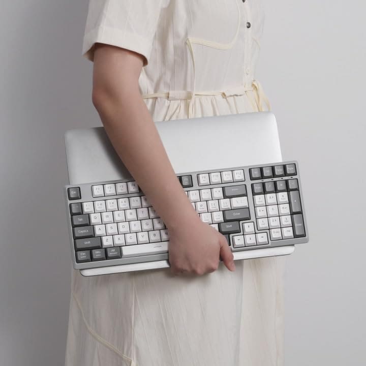 Teclado de computadora inalámbrico -Gris Lima - Imagen 9
