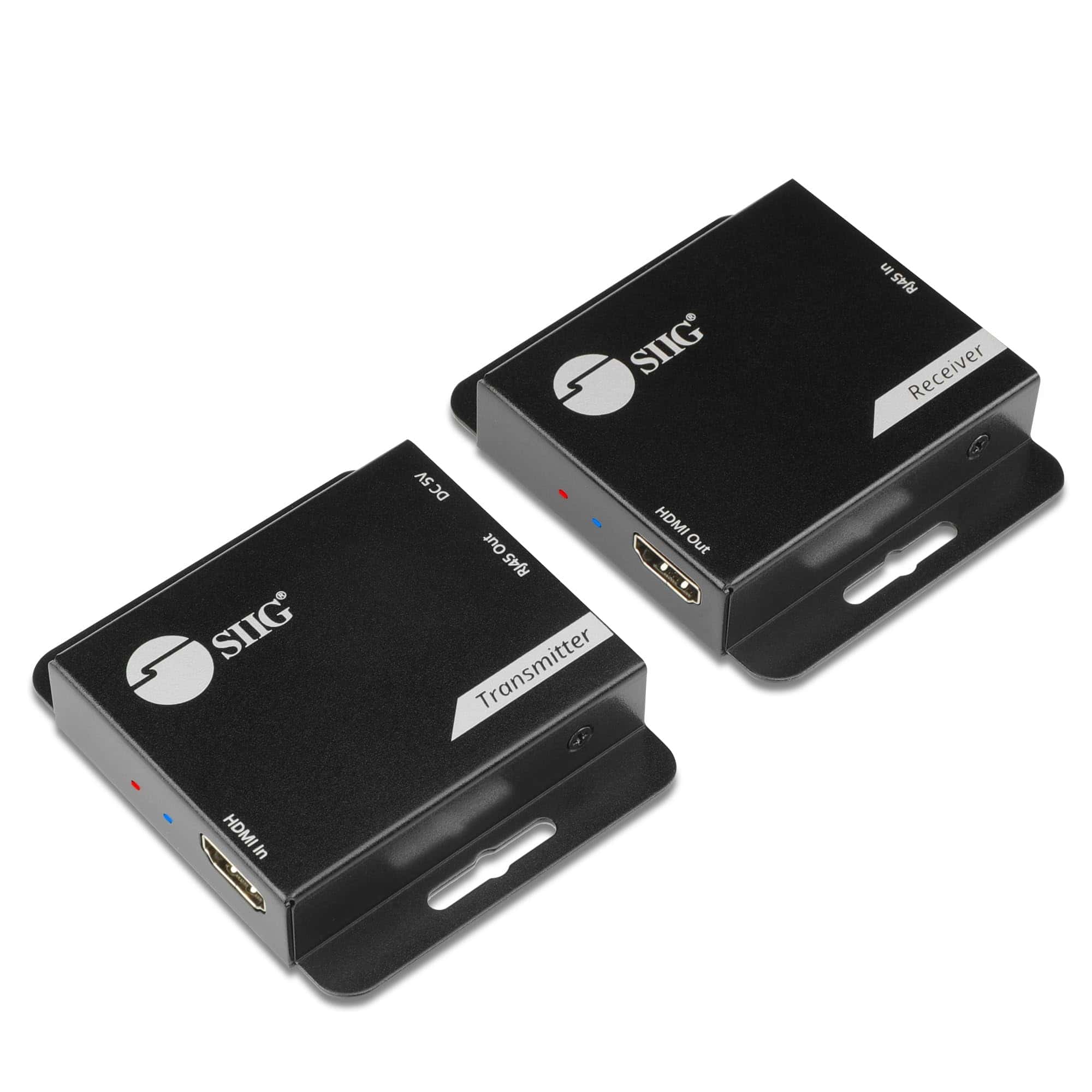 Extensor SIIG HDMI sobre Cat6 - 60m - 1080p (197ft) - Power