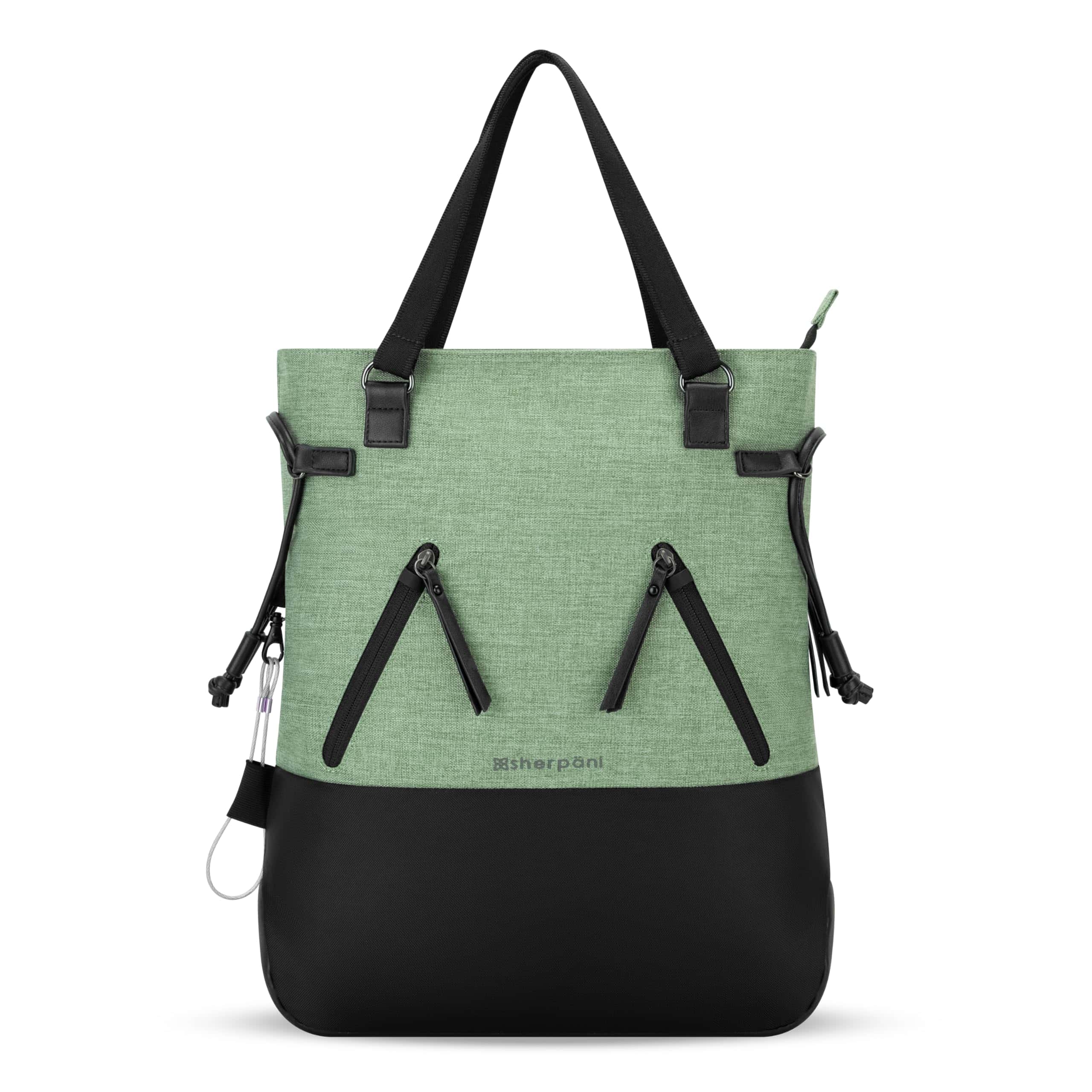 Mochila Tote Convertible Antirrobo Sherpani -Basil