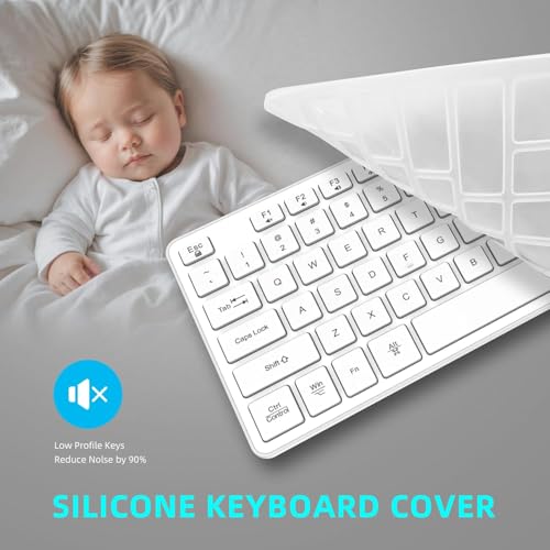 Teclado Inalámbrico BFRIENDit Ultra - Teclas -Blanco - Image 7