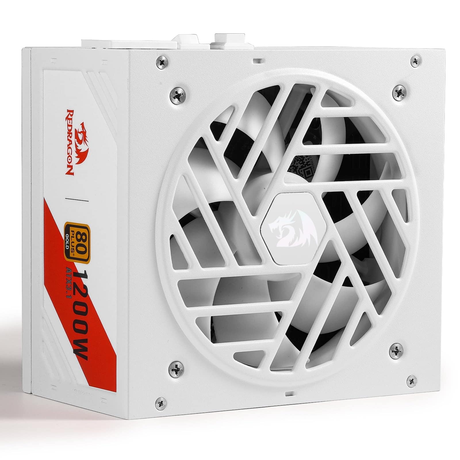Fuente de Poder Redragon RGMS-1200W PRO 80+ Gold de 1200