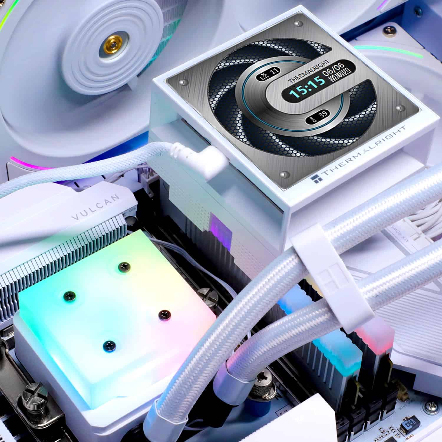 Thermalright Hyper Vision 360 UB ARGB White AIO CPU Liquid - Image 8