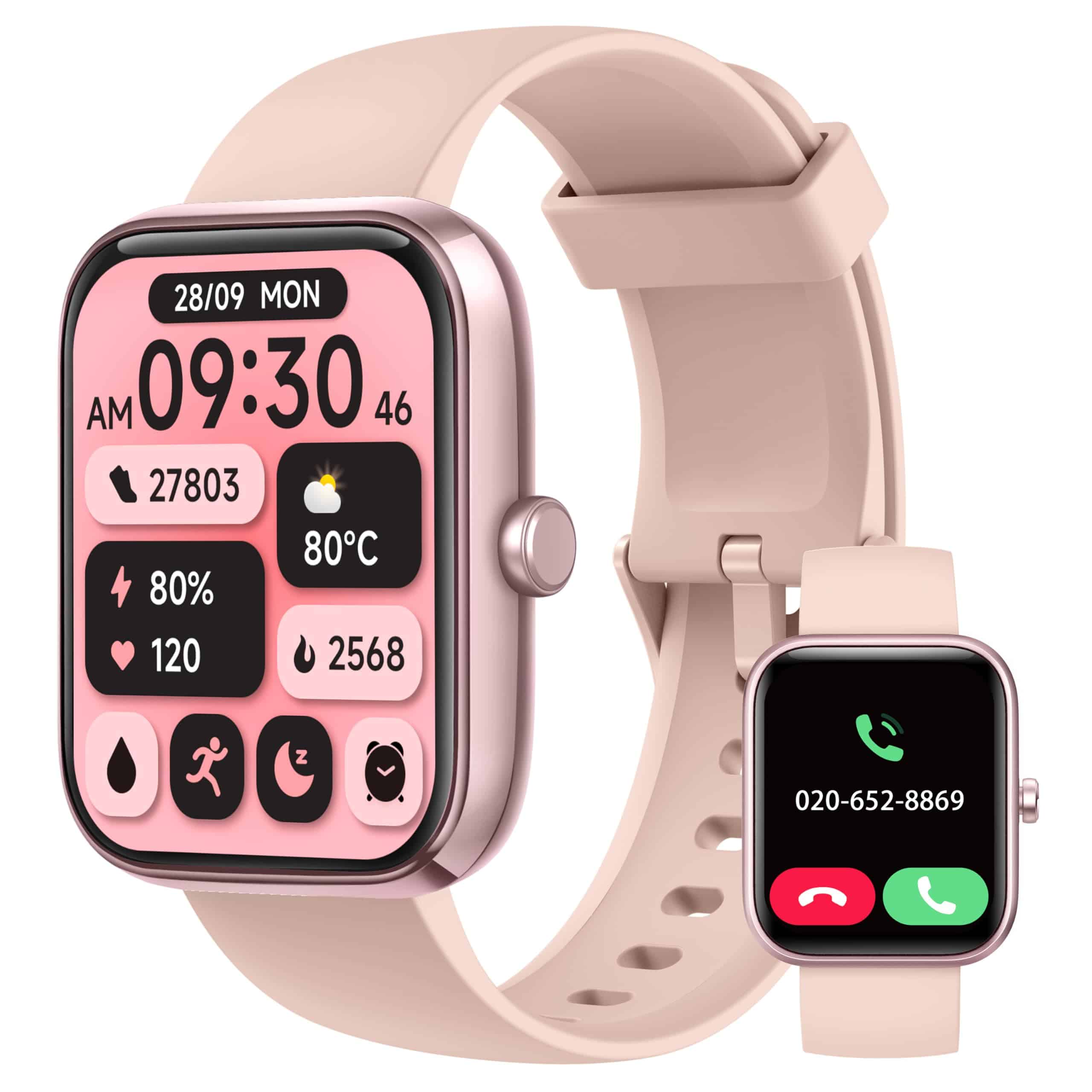 Smart Watch 2025 New Upgraded, 1.83'' Smartwatch para