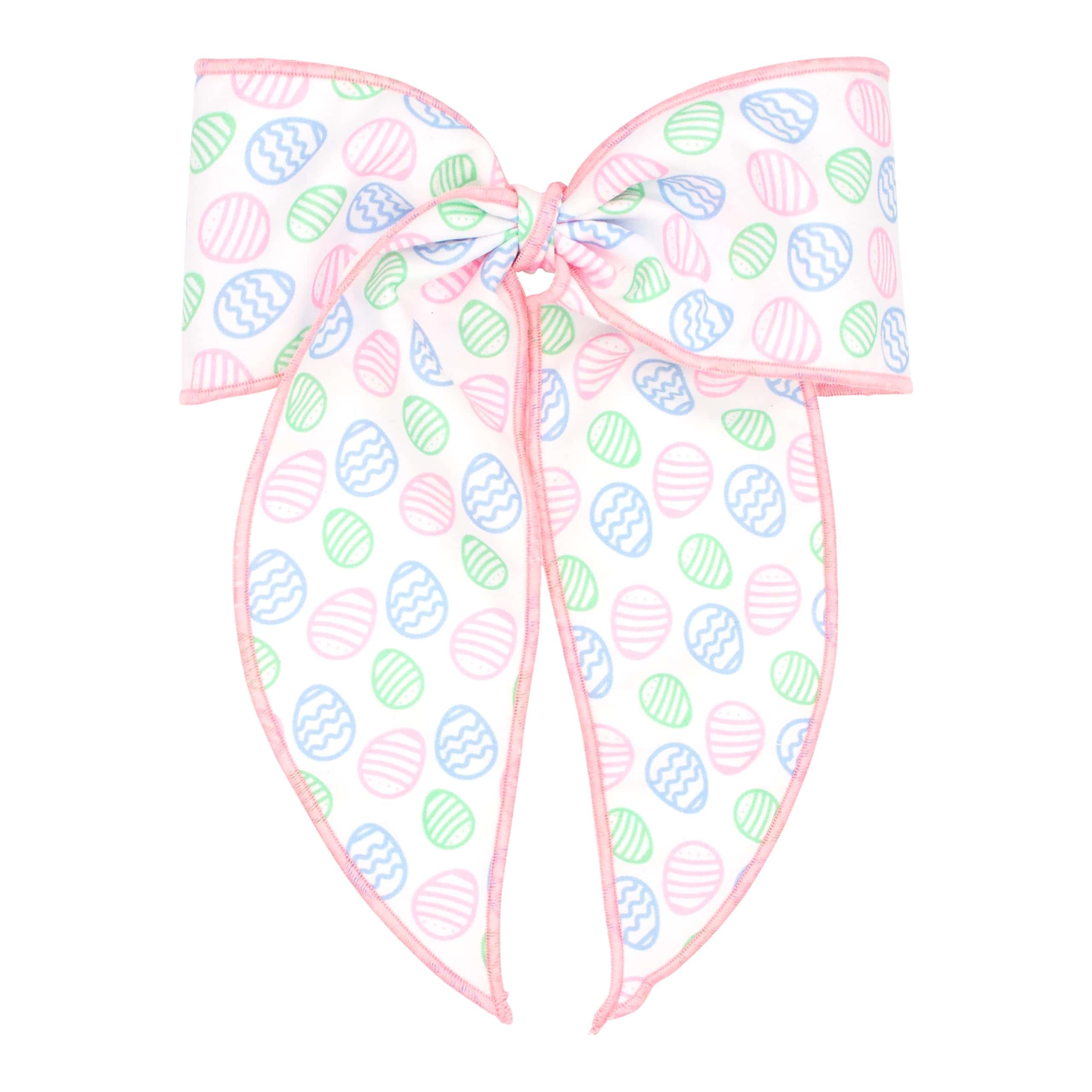 Mono de Pajarita Estampado de Huevos de Pascua para Niñas