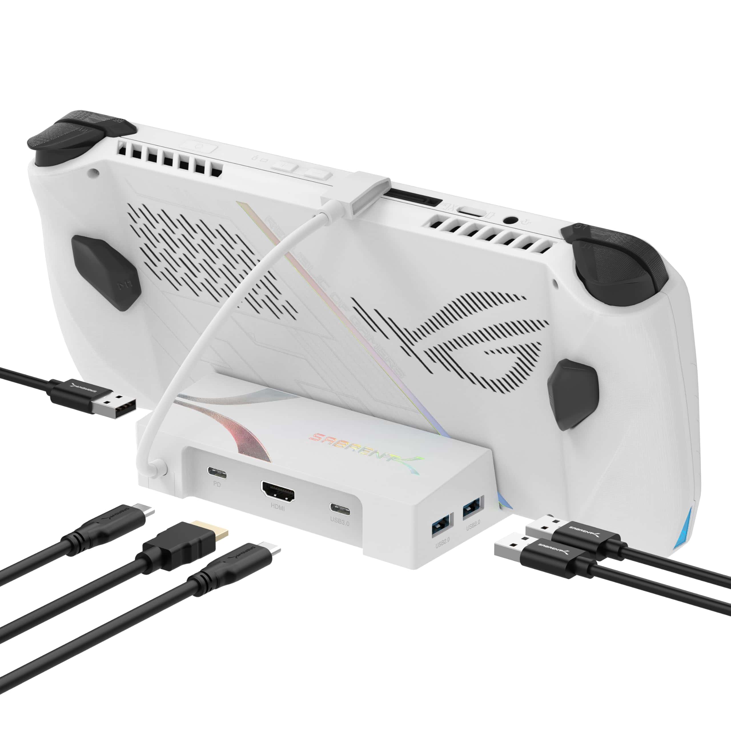 Estación de acoplamiento SABRENT para Asus ROG Ally, 6