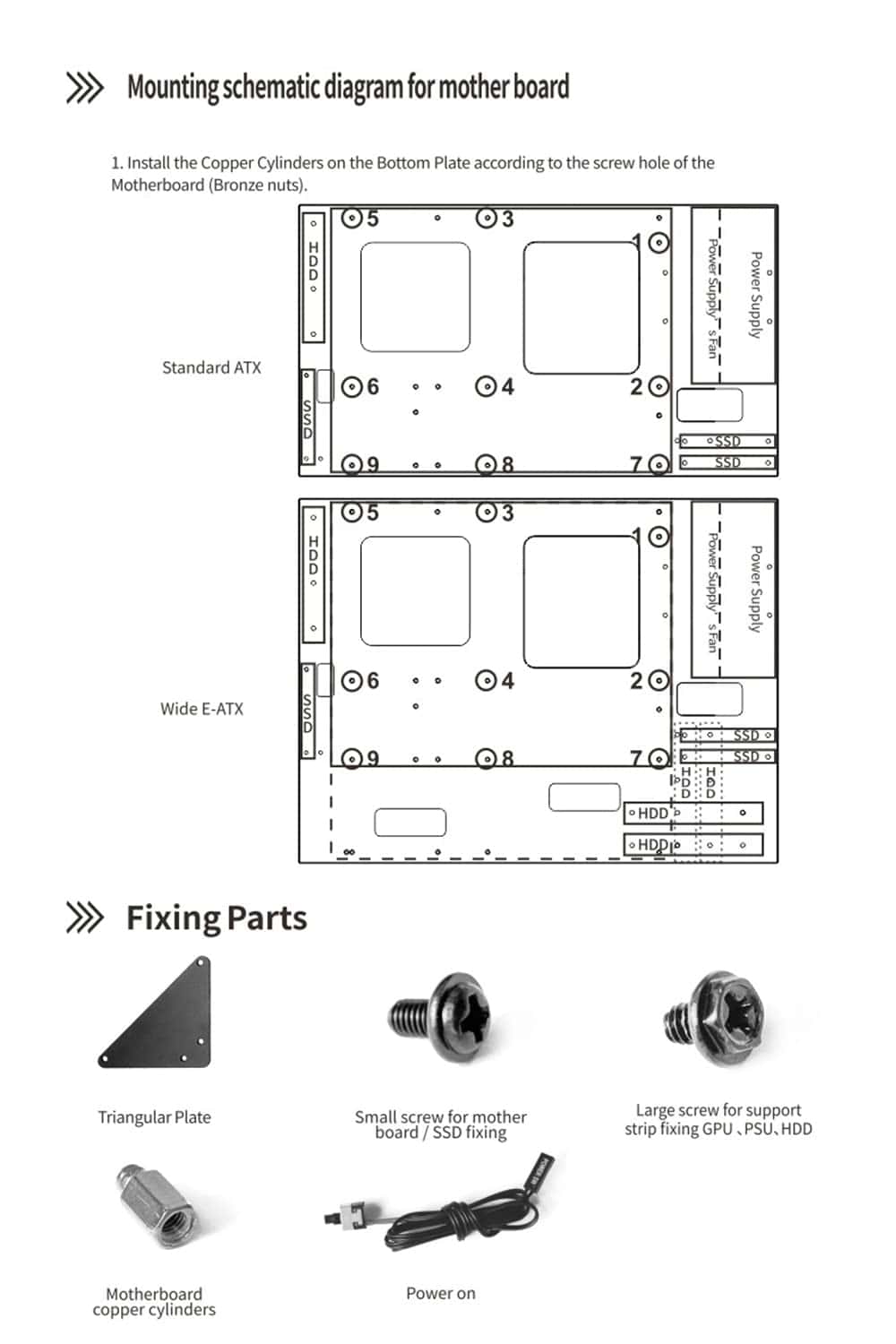ALAMENGDA DIY Pc Test Bench, ATX Open Chassis Case Rack for - Image 7