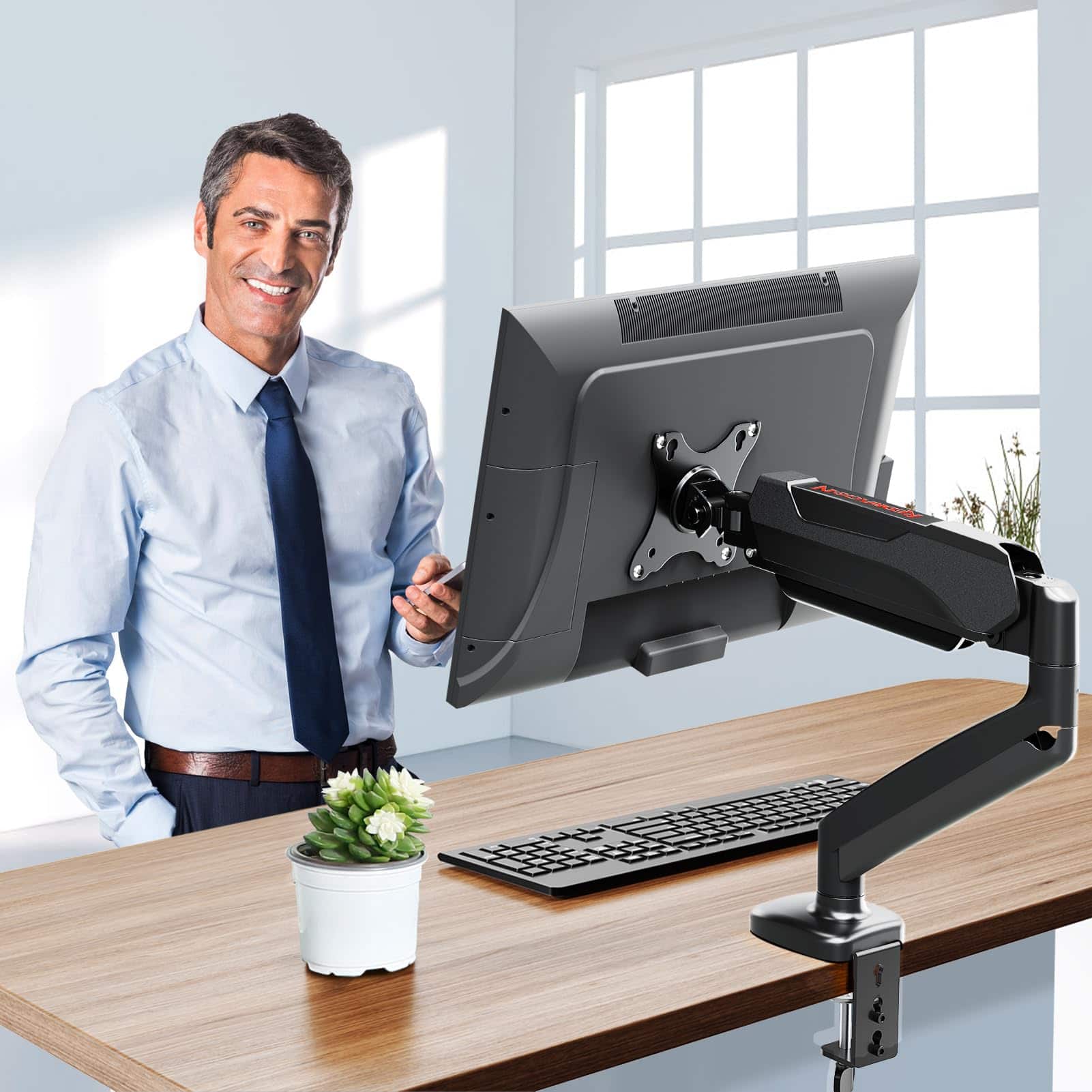 Soporte de Monitor Individual Redragon GMK914 - Brazos - Imagen 9