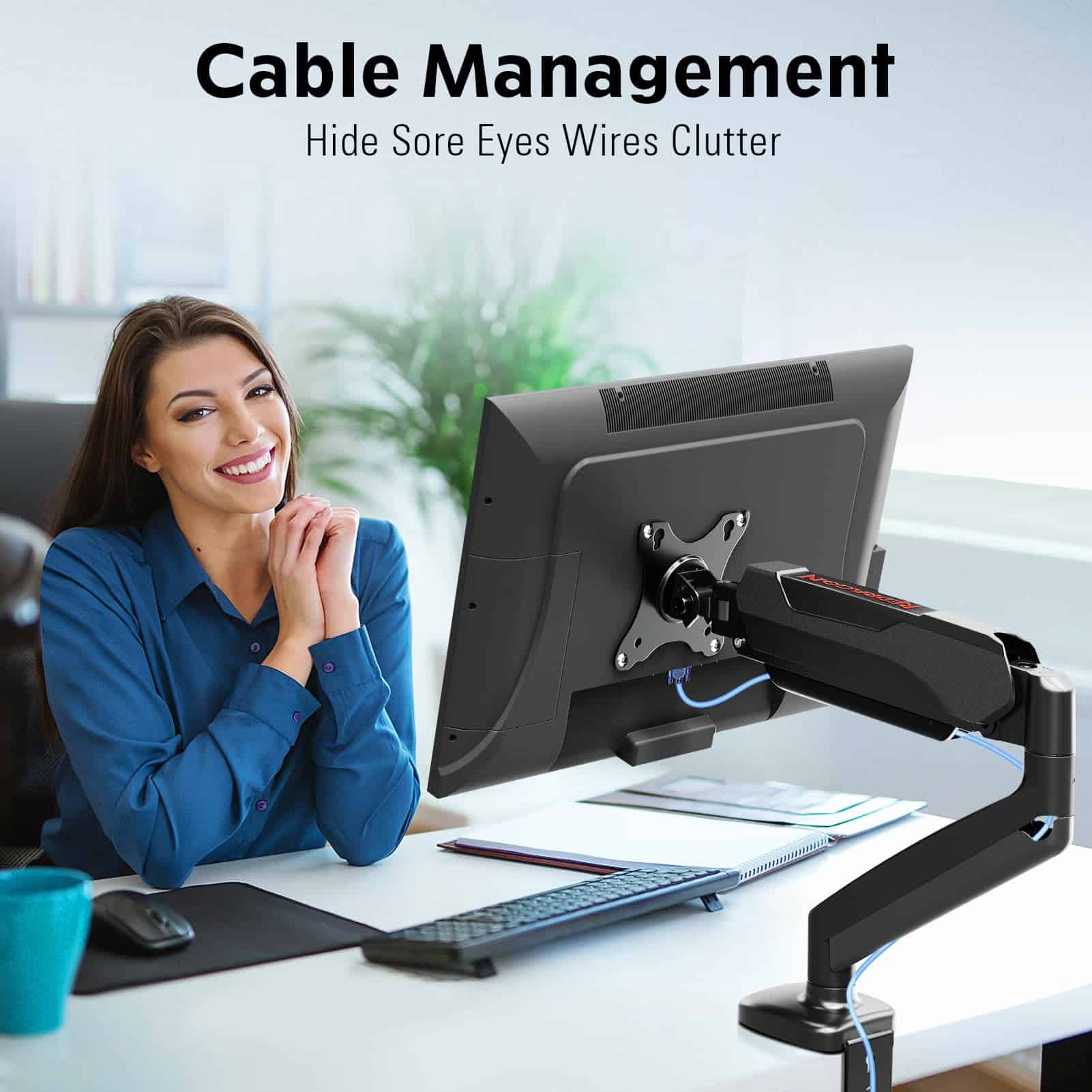 Soporte de Monitor Individual Redragon GMK914 - Brazos - Imagen 6