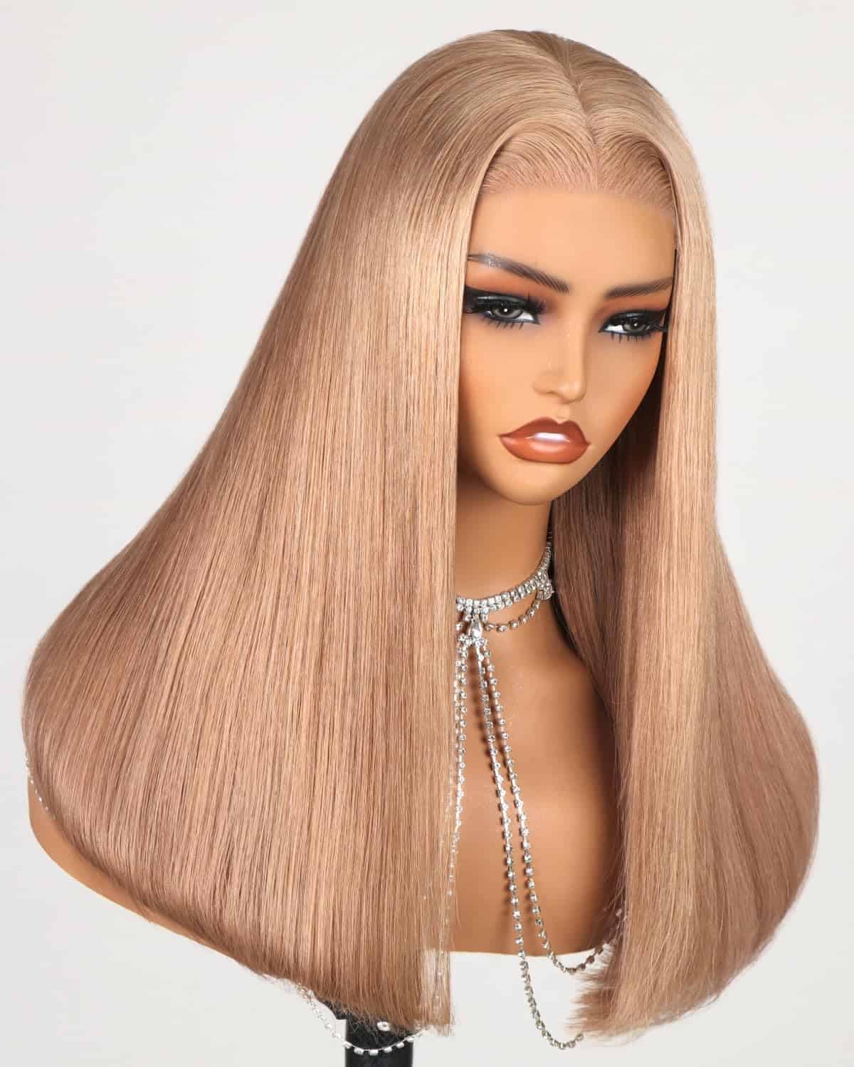 Megalook peluca 6x5 lista para usar, sin pegamento, cabello